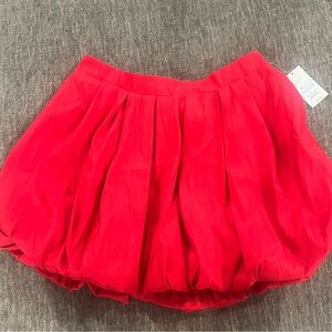 a new day Bright Red A-Line Skirt